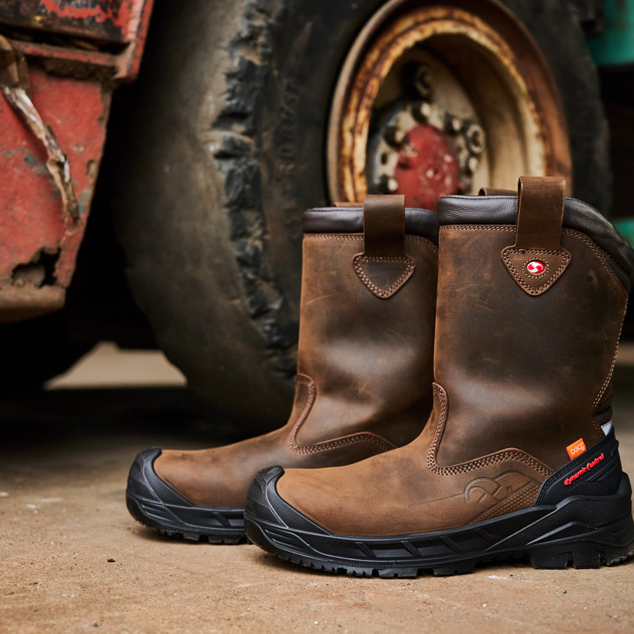 Sixton Pelmo HDry S7S werklaars met wol | bruin 70552-04