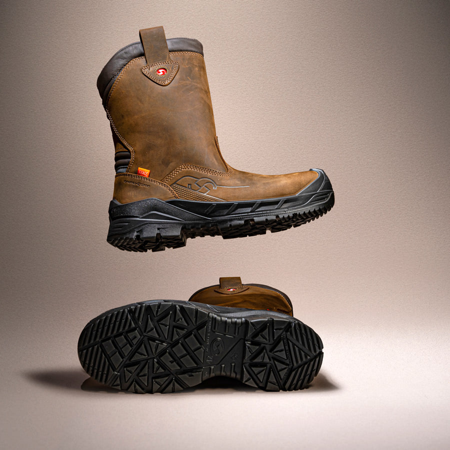 Sixton Pelmo HDry S7S werklaars met wol | bruin 70552-04